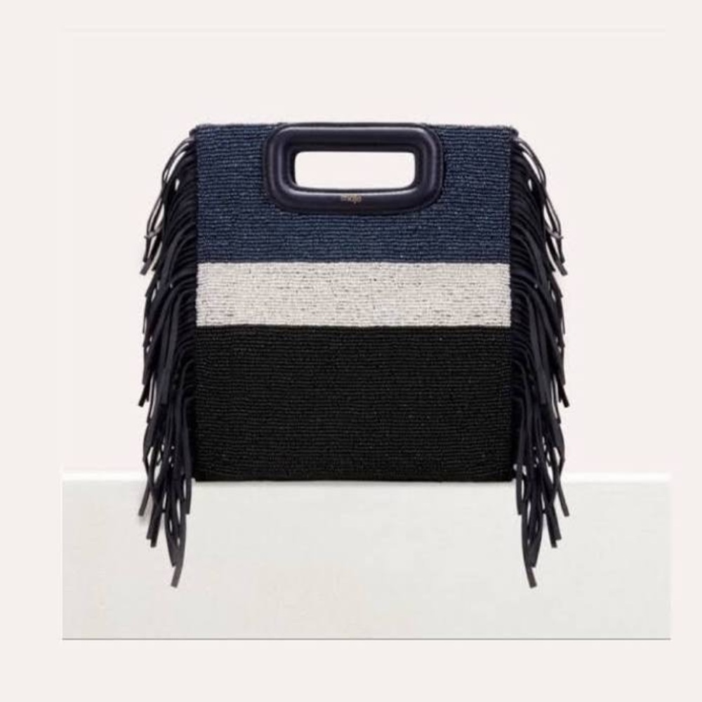 NWT Maje Beaded Crossbody